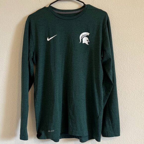 Nike NCAA Michigan State University tshirt - Picture 1 of 5